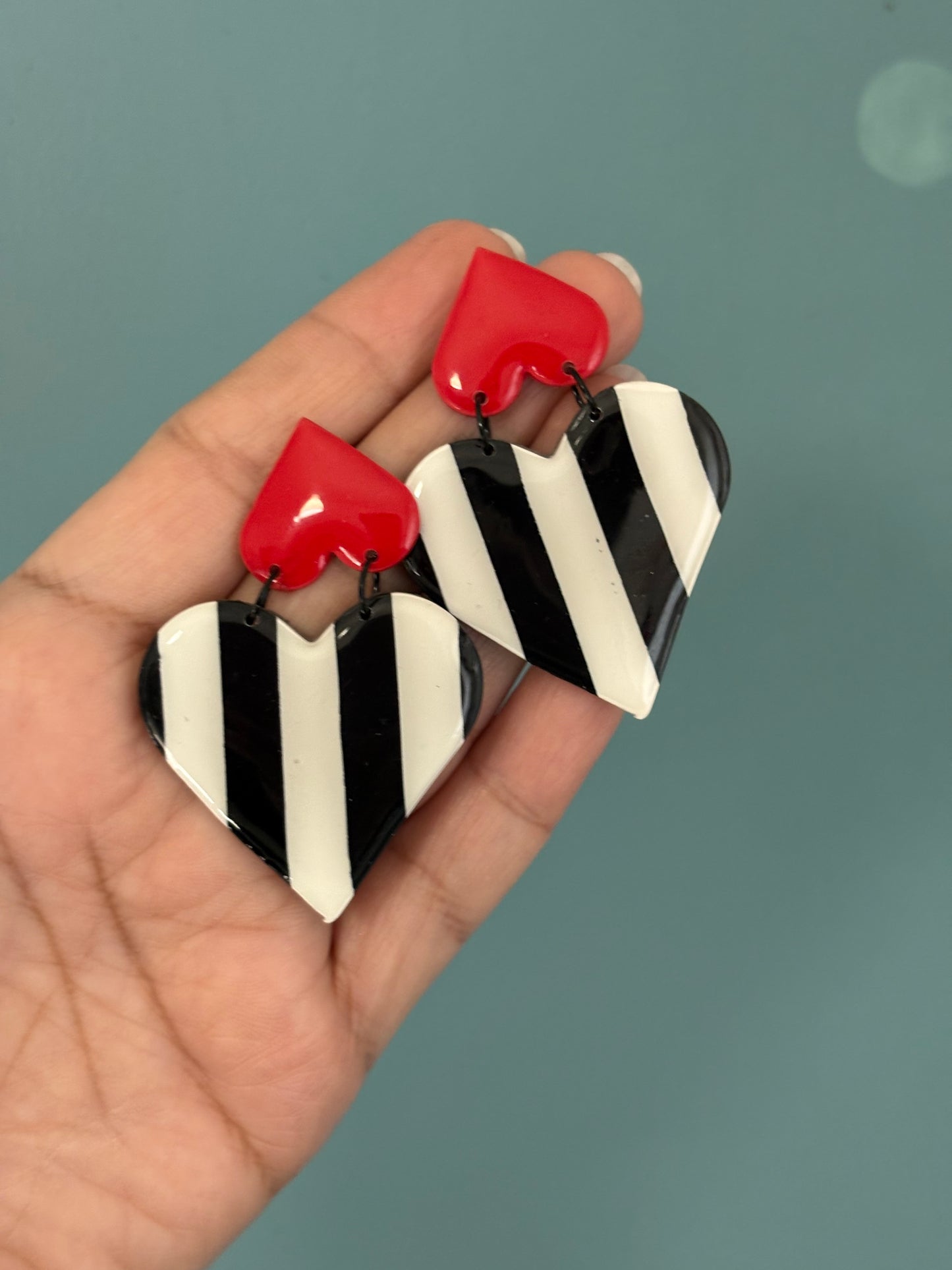 Regina di cuori bianco e nero