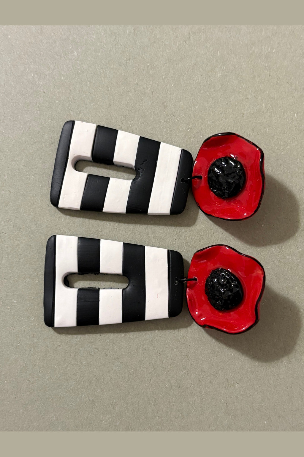 Orecchini Poppies Regina di Cuori