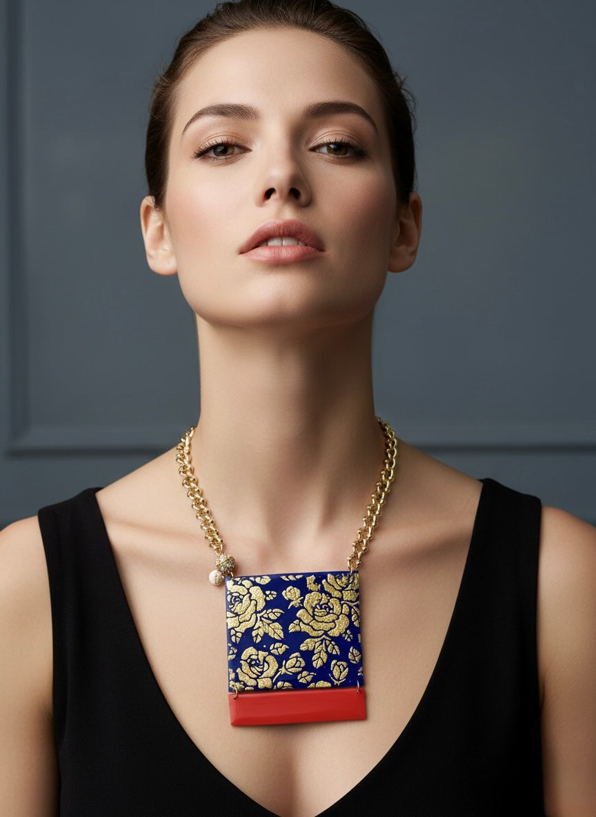 Collana Barocca Floreale