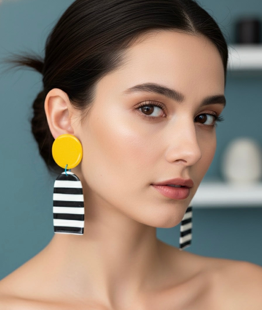 Orecchini Sveva gialli