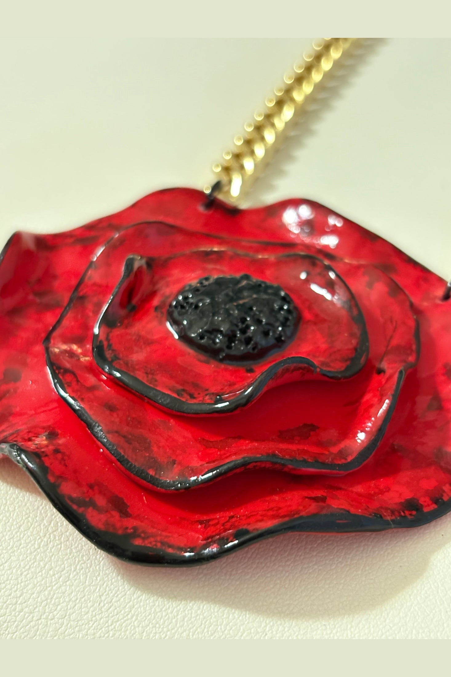 Collana Papaveri Rossi