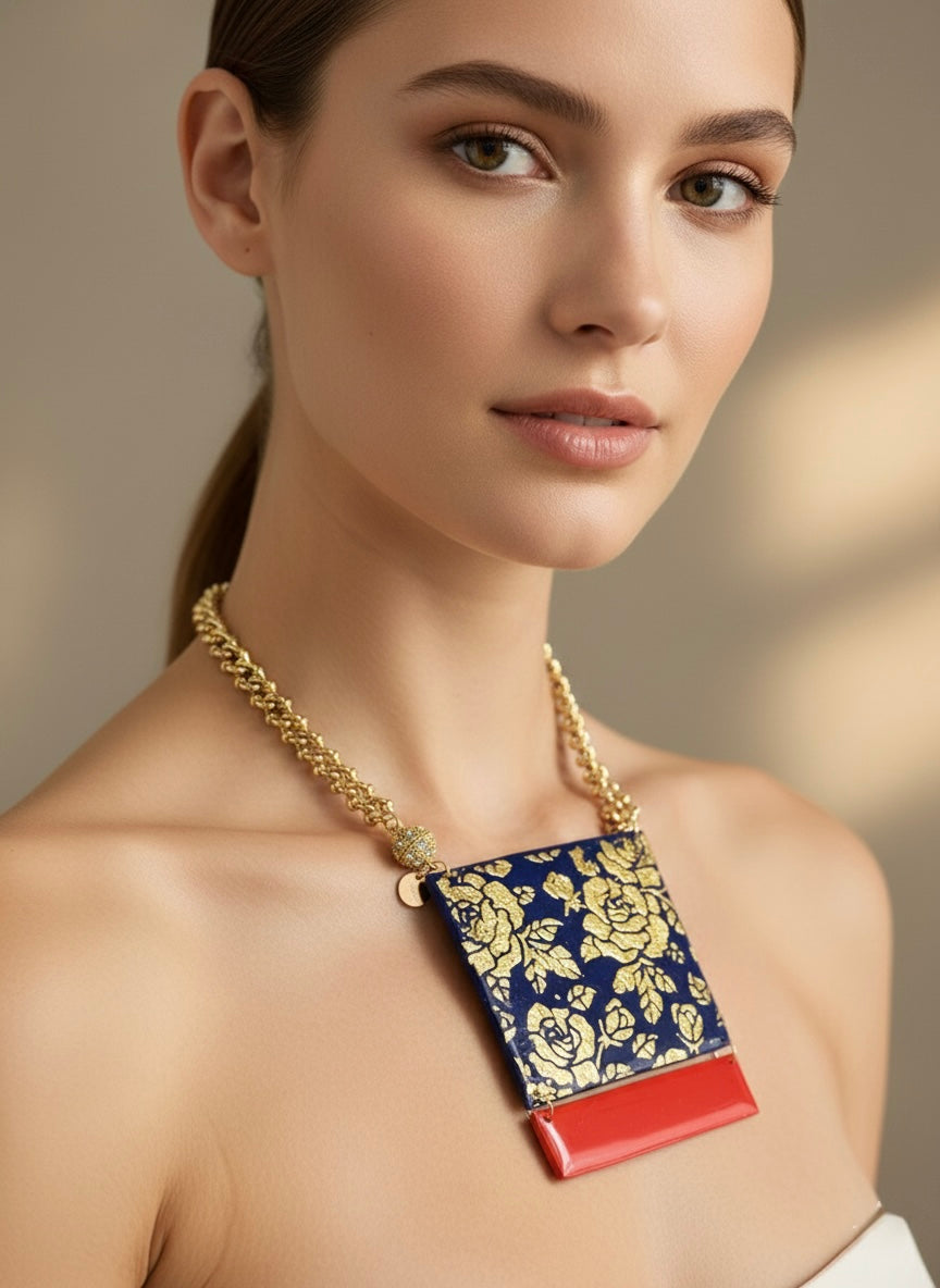 Collana Barocca Floreale