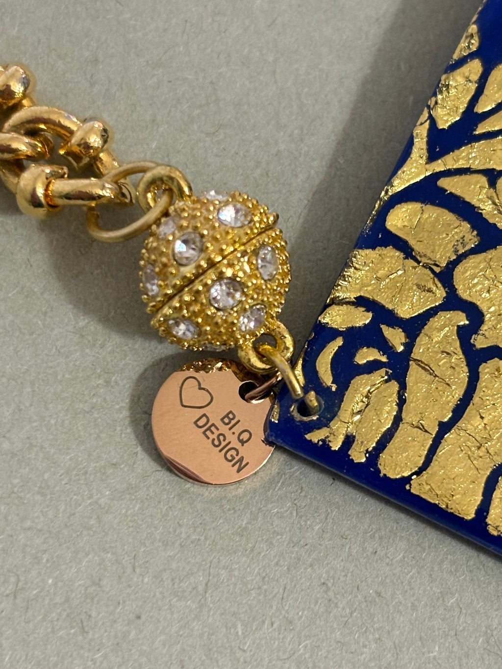 Collana Barocca Floreale con pendenti