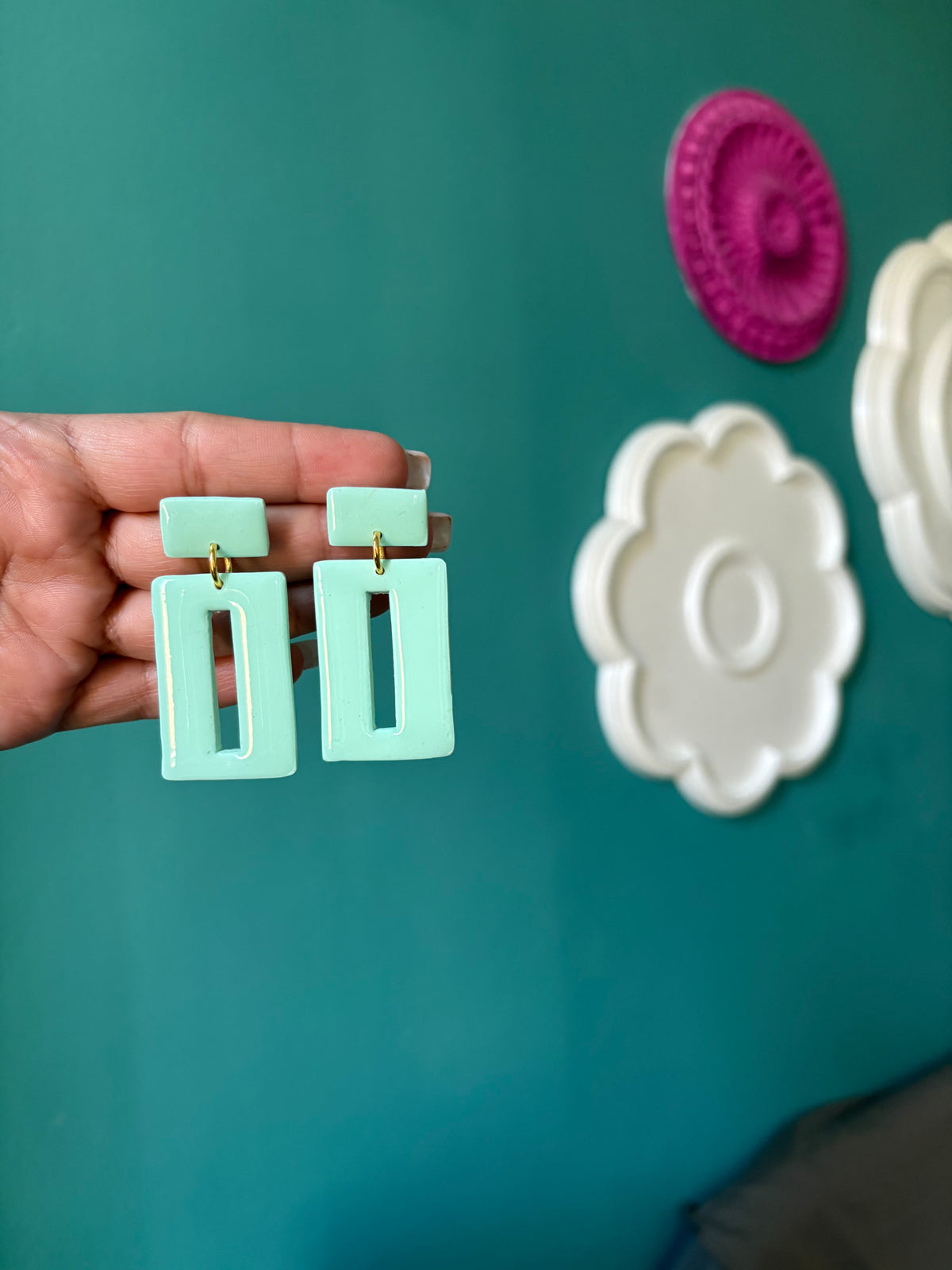 Orecchini "Mint"