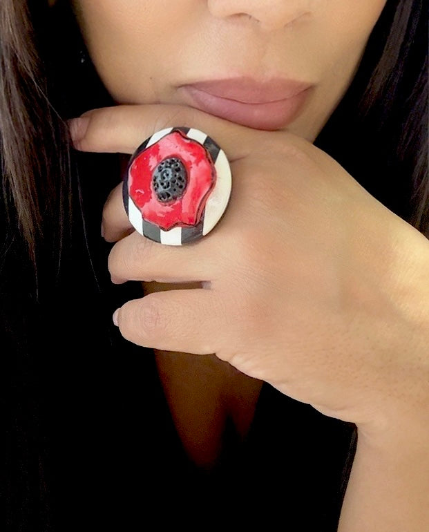 Anello Papavero