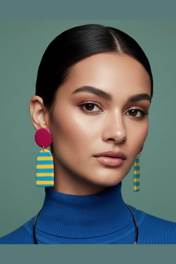 Pop Art 80 - set collana e orecchini