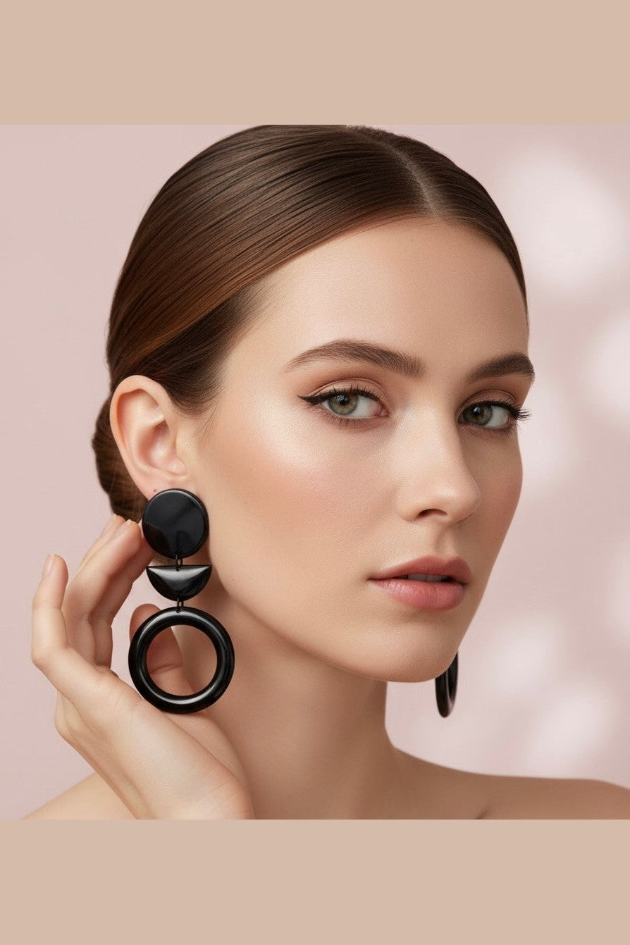 Orecchini Monnalisa Black