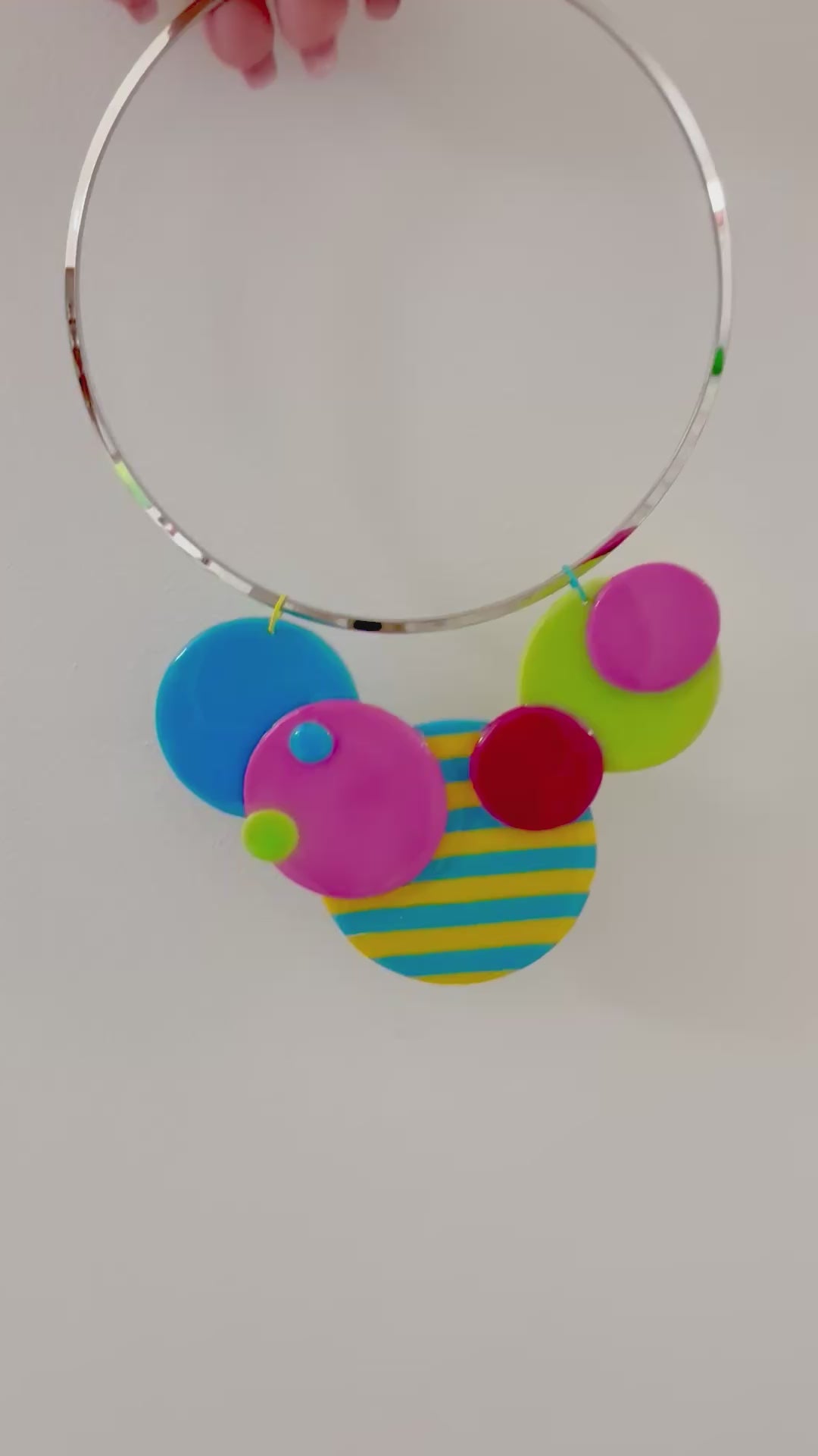 Pop Art 80 - set collana e orecchini