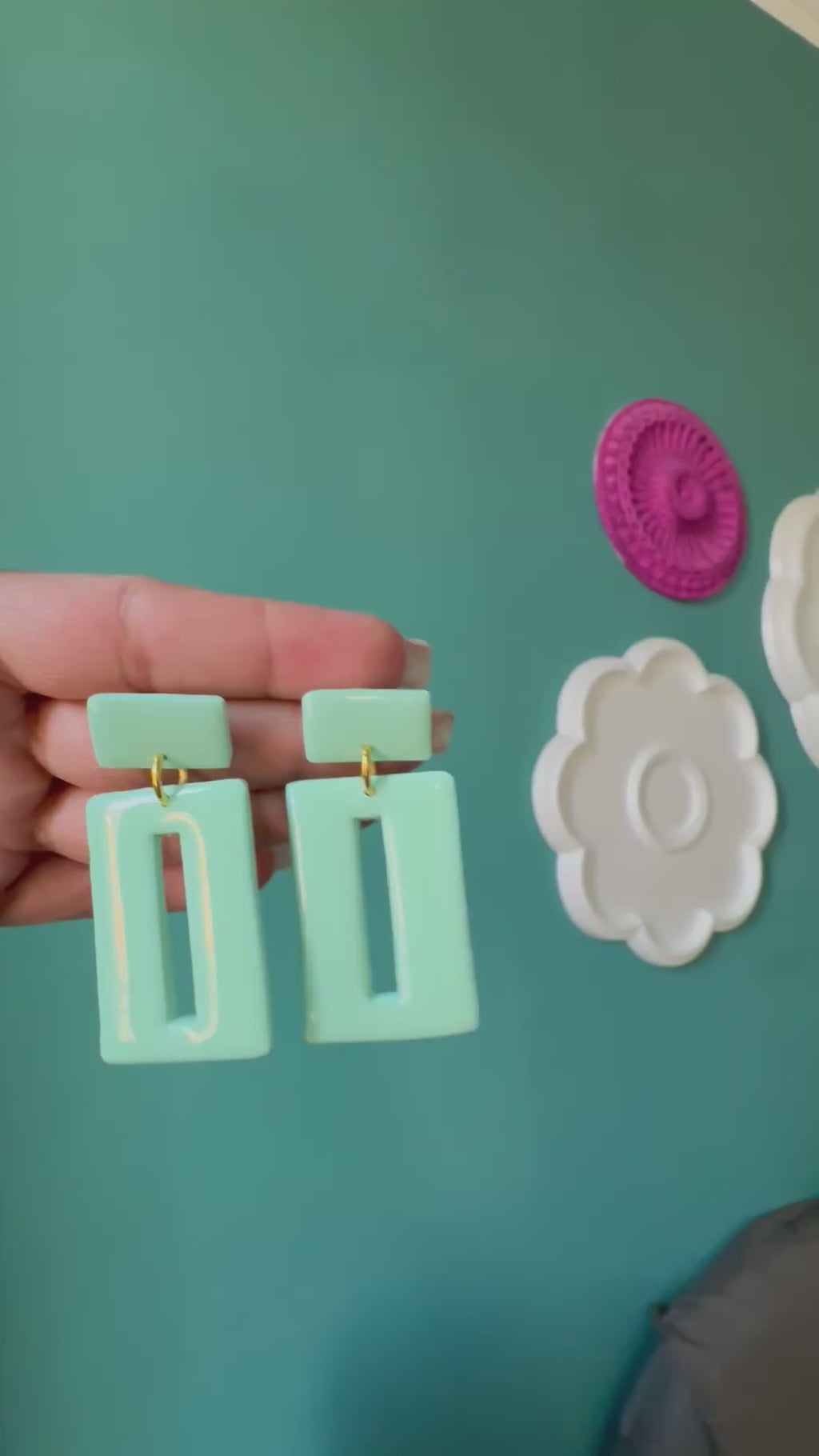 Orecchini "Mint"